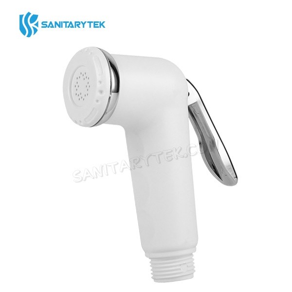Shattaf bidet sprayer, white/chrome