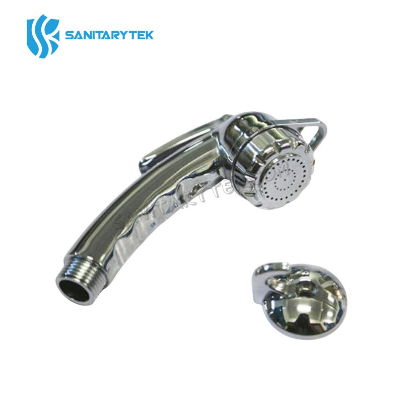 Shattaf Bidet Sprayer with push botton and hook - Image 2