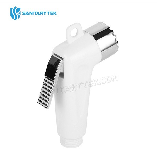 Shattaf bidet sprayer, white/chrome