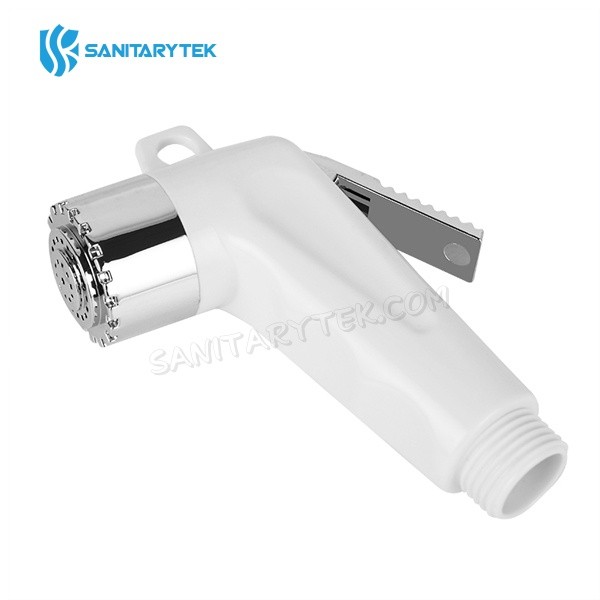 Shattaf bidet sprayer, white/chrome