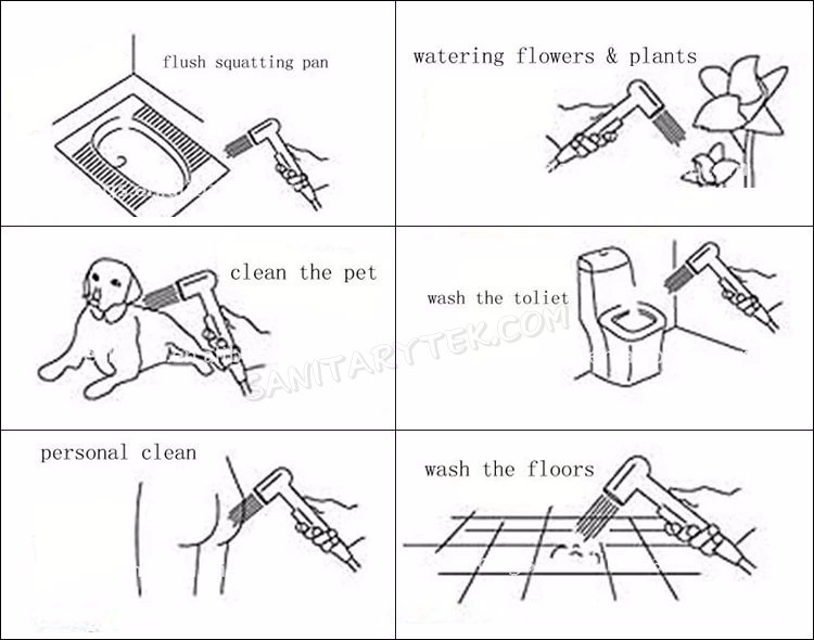 Shattaf handspray chrome