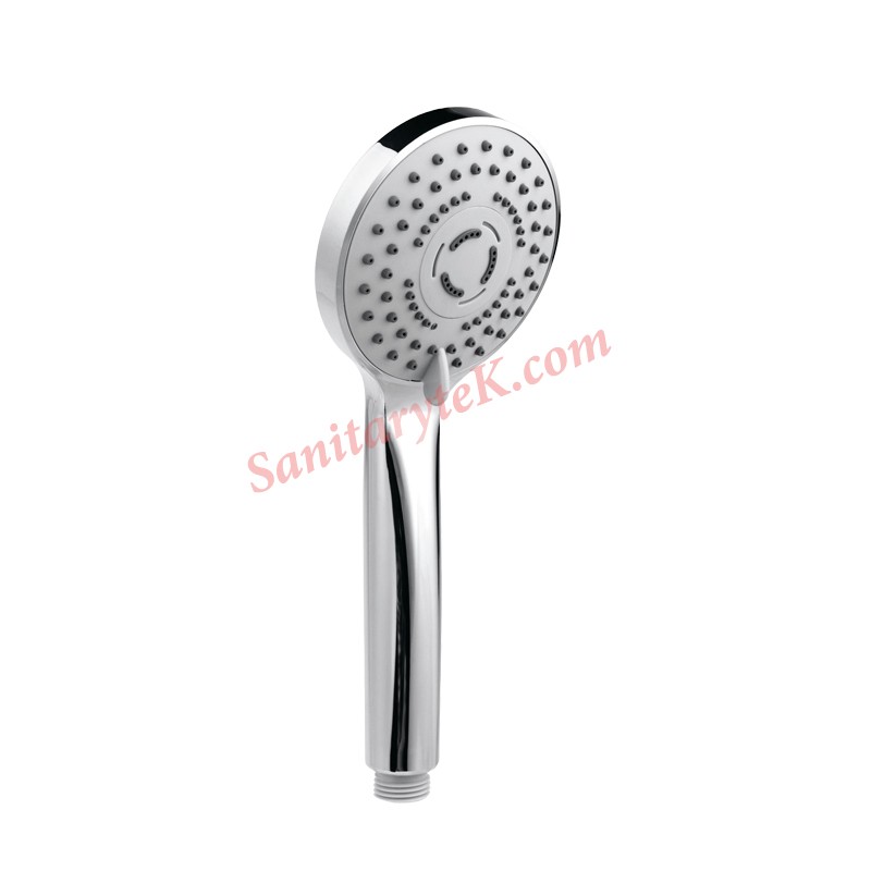 Shower hand 3 function, black