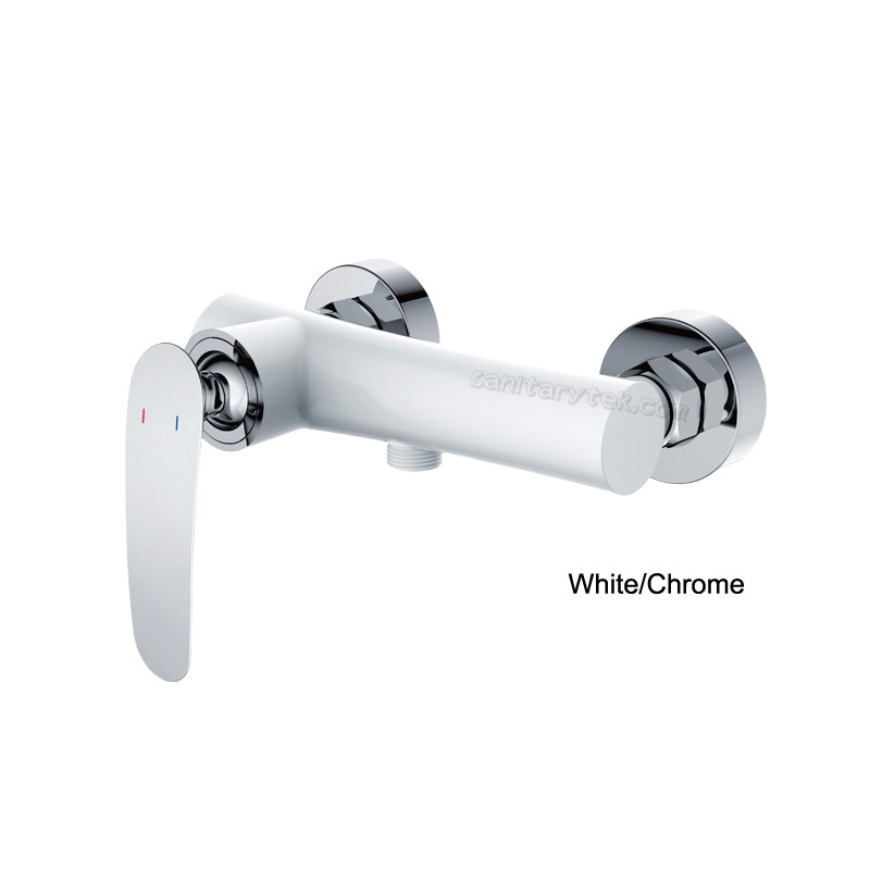 Chrome single lever shower mixer