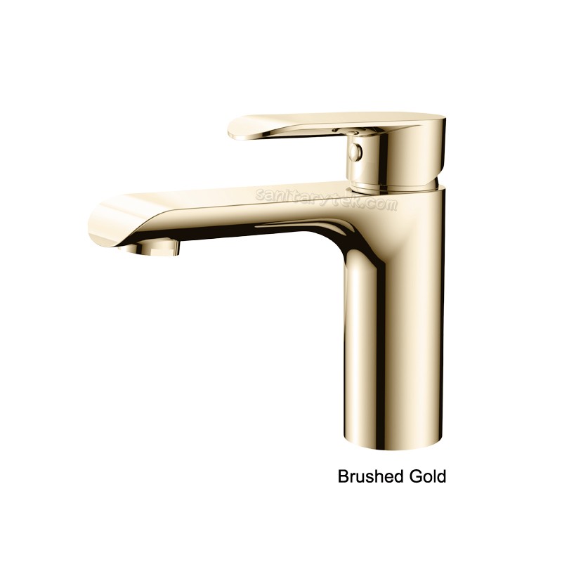 Single handle mixer basin tap chrome