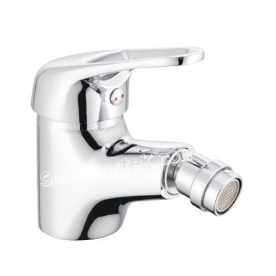 Single lever bidet mixer
