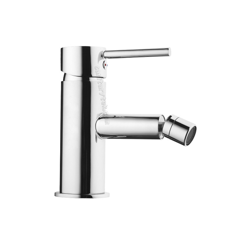 Chrome bidet standing mixer