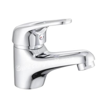 Single lever washbasin mixer, chrome