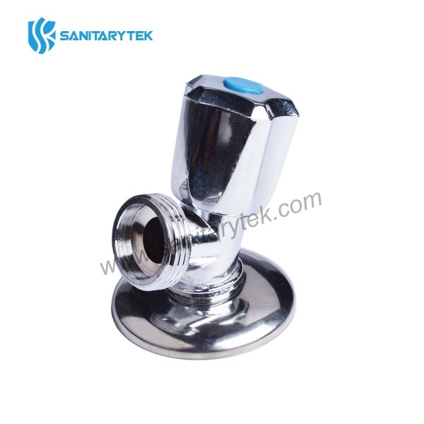 Single washing machine tap  chrome-plated brass