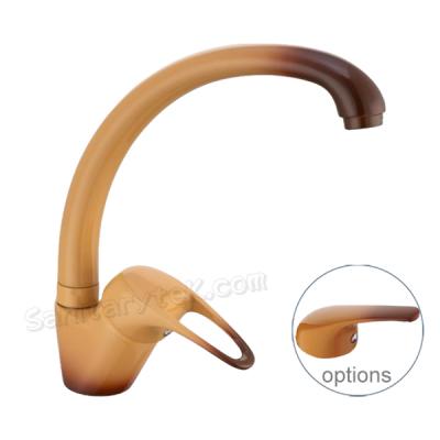 Traditional kitchen mixer with swivel high spout, land of France