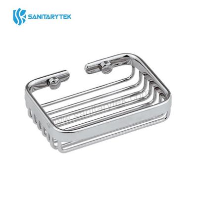 Soap basket, chrome plated