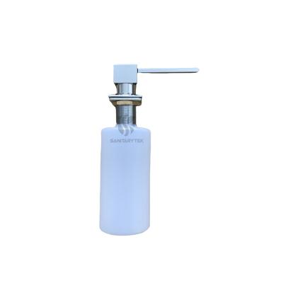 Square type soap pump for kitchen sink
