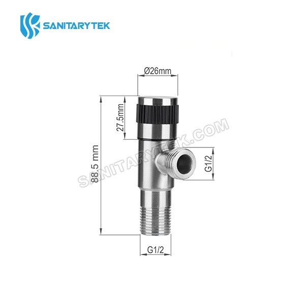 Stainless Steel SUS304 Angle Valve
