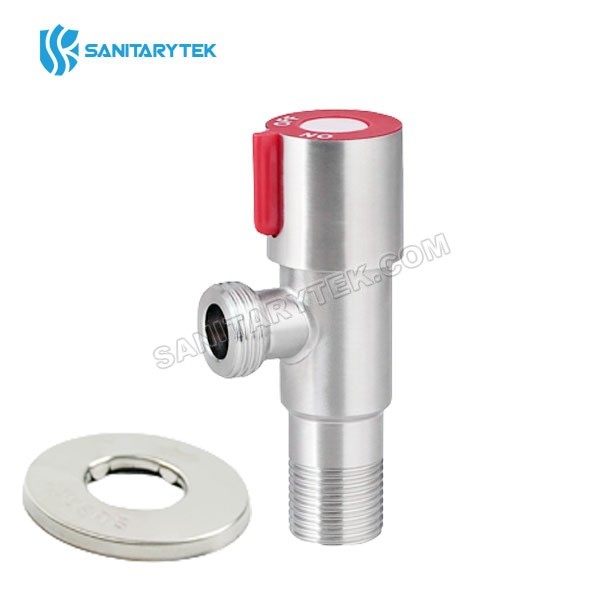 Stainless steel angle valve, ceramic valve cartridge - Image 3