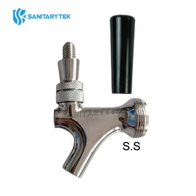 Stainless steel beer faucet tap