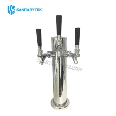 Stainless steel draft beer tower - 3 ways
