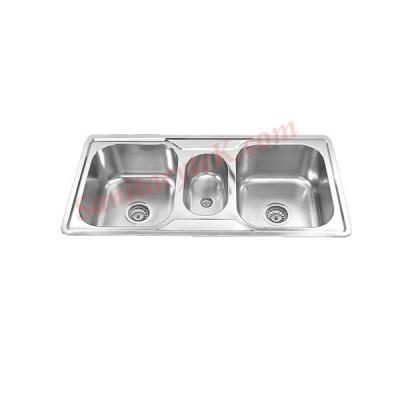 Stainless steel kitchen sink