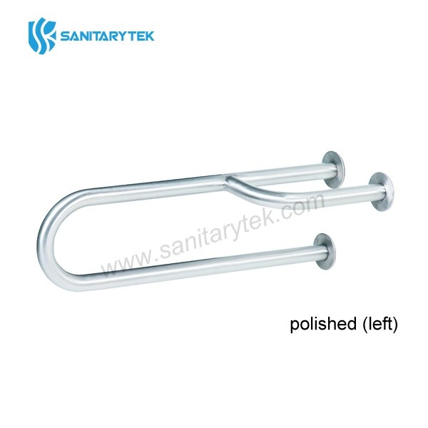 Wall mounted grab bar, stainless steel - Image 3
