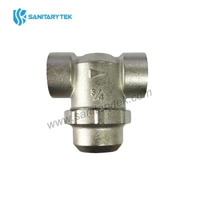 Straight mechanical cleansing filter