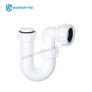Tubular swivel P trap