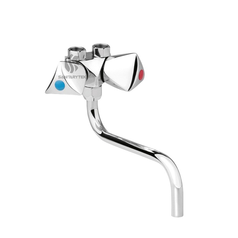 Wall-mounted mixer for pressureless water heaters - Image 2