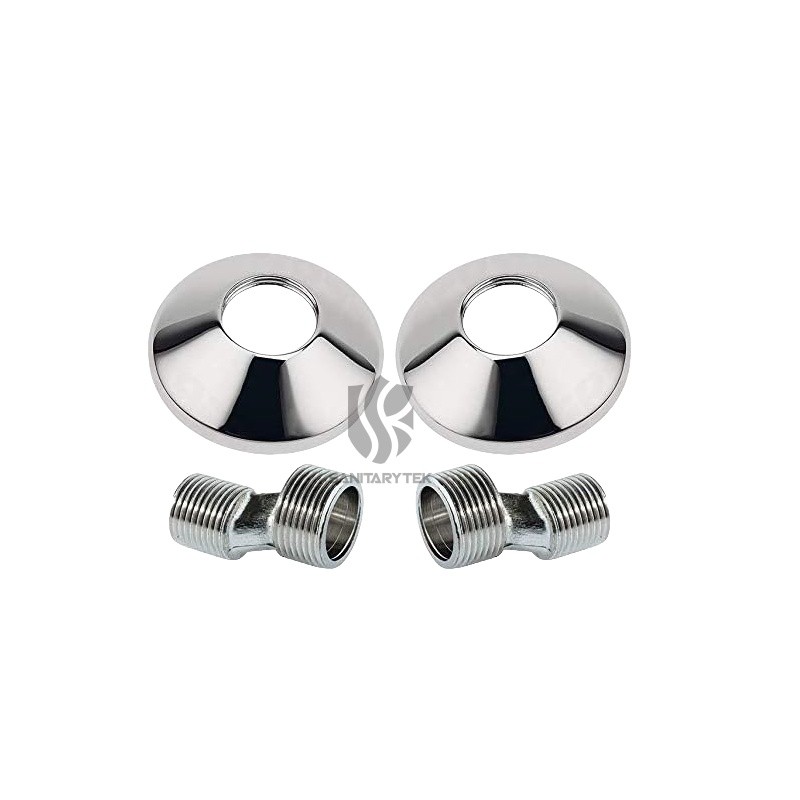Wall-mounted washbasin sink mixer, with U Type Swivel Spout - Image 4