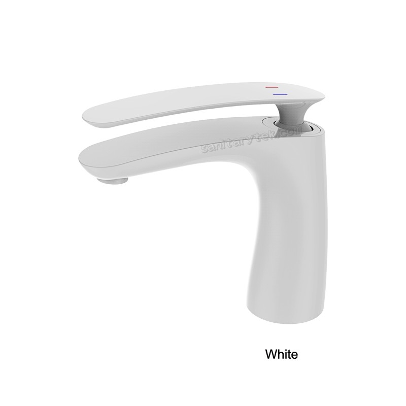 Single lever wash basin faucet in chrome - Image 4