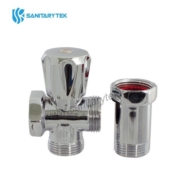 Washing machine bibcock with connection (Union nut cannot turn)