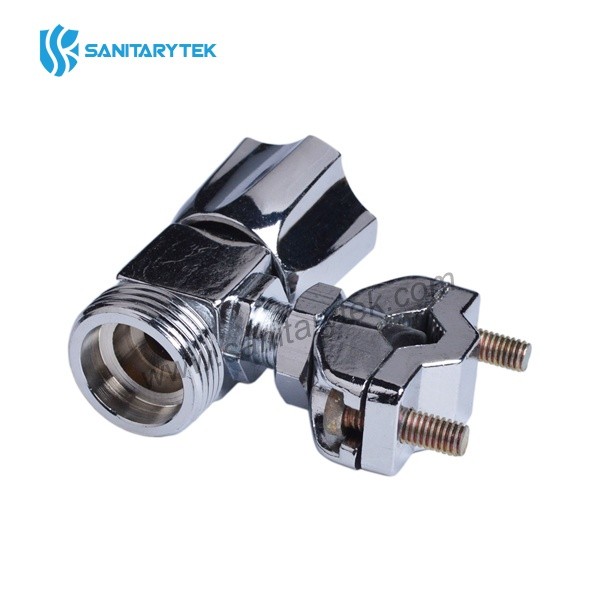 Washing machine self tapping valve