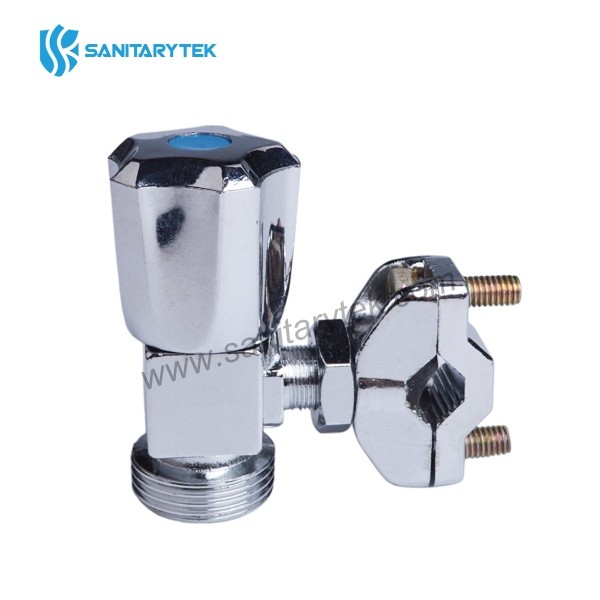 Washing machine self tapping valve