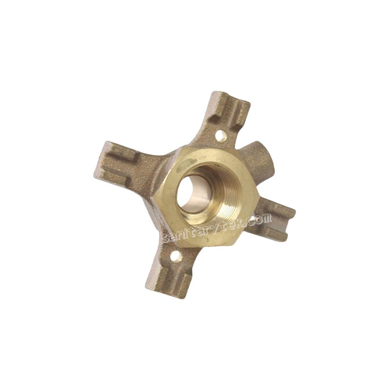 Water meter star expansion connection joint