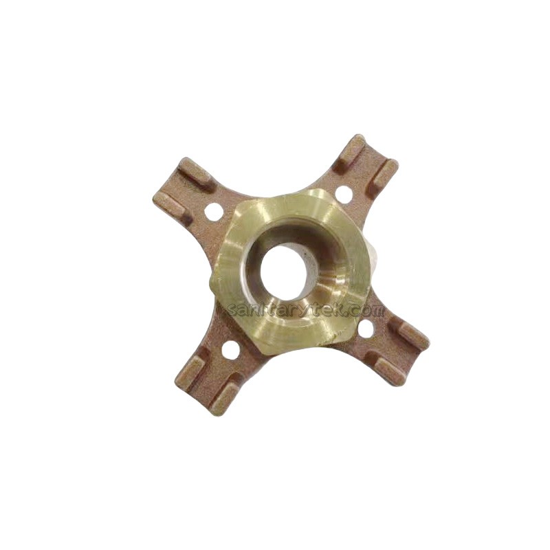 Water meter star expansion connection joint