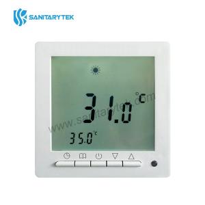 Weekly programmable thermostat