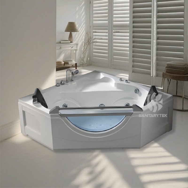 Whirlpool Massage Corner Bathtub