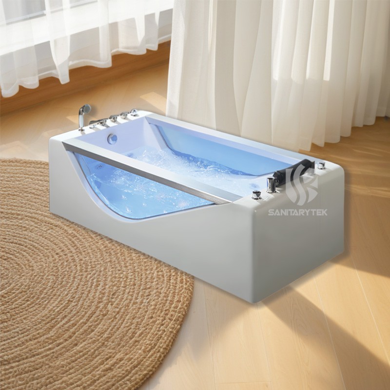 Whirlpool massage indoor bathtub
